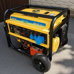 Бензиновий генератор Aksa AAP8000E 6.5кВт