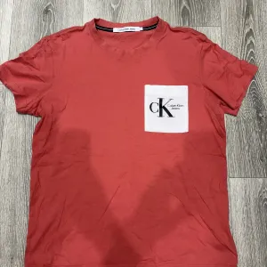 Футболка Calvin Klein Jeans , у червоному кольорі , в розмірі L