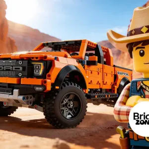 ‼️1379 деталей‼️Конструктор Ford F-150 Raptor (42126)