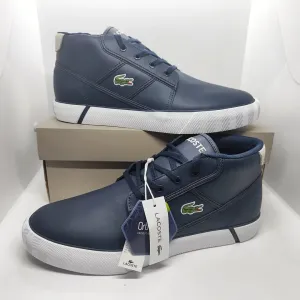 Кожаные 27 27,5 29 29,5см ботинки кроссовки кеды Lacoste оригинал