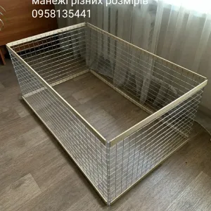 Манеж, Вольер, Клітка, Клетка для собак, щенков, кошек, котят,кроликов