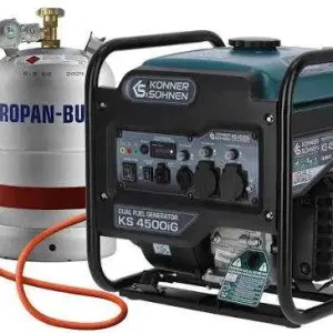 Генератор газобензиновий інверторний 4.5 кВт Німеччина KS 4500iG