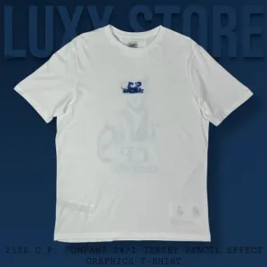 Футболка C.P. Company Jersey Pencil Effect (C P, CP, сипикомпани)