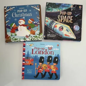 Інтерактивні 3D Pop-UP книги Usborne для дітей і не тільки