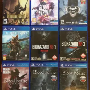 Sony PlayStation 4: Assassins Creed Изгой, Вальгала, Синдикат, Единство, Истоки, Одиссея Baldurs Gate, Blasphemous, Biohazard RE, Bloodborne GOTY