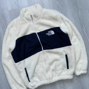 Стильний теплий жакет The North Face у білому кольорі