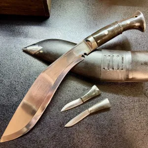 Кукрі Genuine Gurkha Kukri Panawal Nepal, клинок 10" (265 мм). Ріг буйвола. Непал