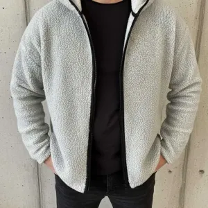 Флісова куртка-худі Sherpa Zip Hoodie