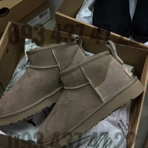 Жіночі ugg Уггі Класичні Уггі UGG Classic Ultra Mini Замш/Овчини Угги