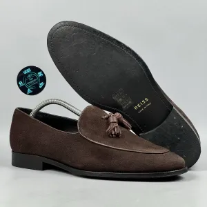 Туфли Reiss Tassle Loafer италия ботинки взуття черевики лоферы туфлі обувь черевики замша замшеві шкіра мокасіни макасины