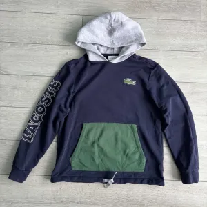 Чоловіче Худі Лакоста Спорт Lacoste Sport Colourblock Hoodie Size M Розмір Худак Батнік Кенгурушка Светр Джемпер Толстовка Кофта З Капюшоном Оригінал