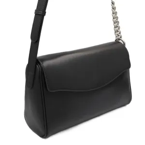 Сумка жіноча шкіряна leather 311-1 black Сумка женская кожаная