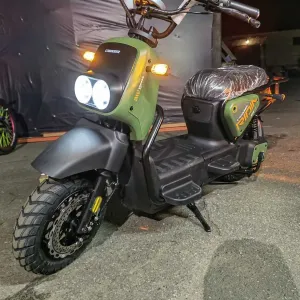 Crosser CR 4 Електроскутер 1200W 30AH 77V LifePo4 зелений2026. кількість обмежена!