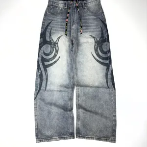 Джинси Balenciaga jeans balenciaga baggy широкі джинси balenciaga white baggy fit jeans opium archive project M L