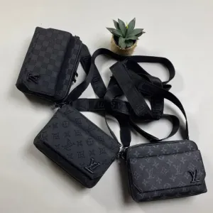‼️SALE‼️ Без предоплат! Сумка Louis Vuitton / Сумка чоловіча луи витон. Сумка через плече, кроссбоди LV. Сумка луї віттон монограмм. Туреччина