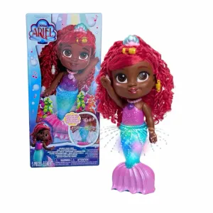 Лялька Disney Junior Splash & Glow Ariel зі світлом та звуками (висота 29 см) Аріель