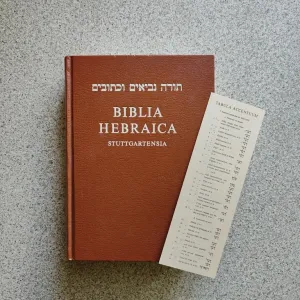 Biblia Hebraica Stuttgartensia