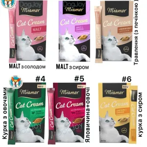 Кремові ласощі для котів Miamor