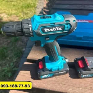 Акумуляторний шуруповерт Makita 24v. 2 акумулятора + кейс. Шурупокрут