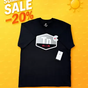 Summer Sale! Футболка Nike TN (чорна) (M, L, XL)