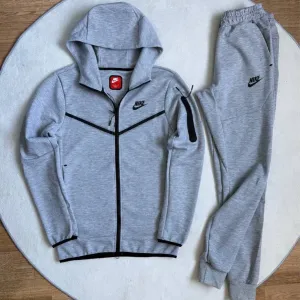 Спортивний чоловічий костюм Nike розмір L XL Сірий чоловічий костюм Найк розмір Л ХЛ