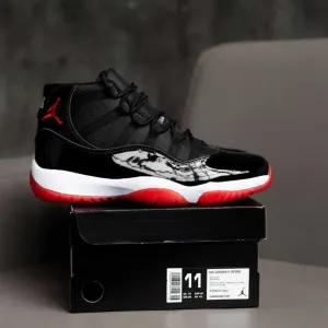 Мужские кроссовки Nike Air Jordan Retro 11 High "Bred" 41-46