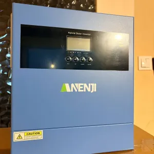 Гибридный солнечный инвертор ANENJI 4.2квт 24V 4200VA/4200V Wifi