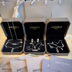 Messika кольє, ланцюжок, підвіска,сережки