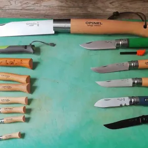 Opinel №8 Carbon vs stainless steel Ніж вуглецева сталь  чи нержавійка нож  углеродка нержавейка Опінель