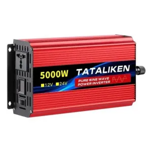 Инвертор напряжения TATALIKEN 5000W 12v220v Black Red