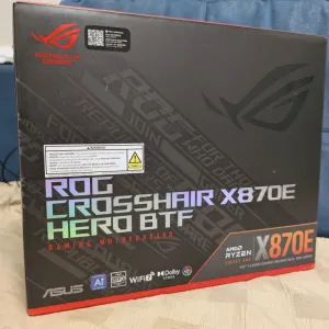 Материнська плата ASUS ROG CROSSHAIR X870E Hero BTF AM5 amd ryzen Нова apex aorus