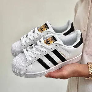 Adidas Superstar білі кросівки жіночі та чоловічі адідас суперстар