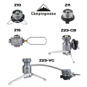 Перехідник на цангові балони Campingmoon Z10, Z11, Z15, Z-23-CB,Z23-VC / адаптер до різьбового балона