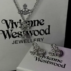 Підвіска + сережки Vivienne Westwood Кулон + сережки Вів'єн Вествуд | Нові