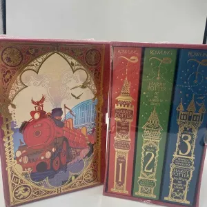 Комплект із 3-х книг в боксі  Harry Potter: Year 1, 2, 3 (Minalima)