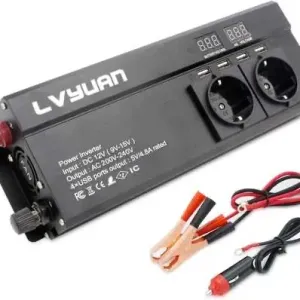 Преобразователь напряжения инвертор 12V - 220V Lvyuan