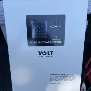 Гібридний ДБЖ/інвертор Volt Polska SINUS PRO 2600 E PLUS (ОРІГІНАЛ) 24V, чиста синусоїда