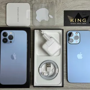Apple iPhone 13 Pro Max - 128GB - Sierra Blue Neverlock 100% АКБ №1711