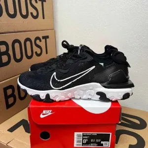 Чоловічі кросівки Nike React Vision Lux "Black/White" Розміри 40-45