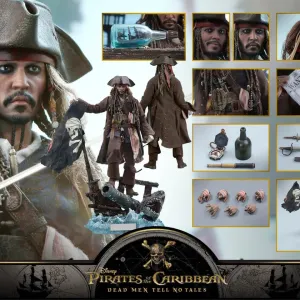 Фигурка 1/6 hot toys dx 15 POTC DMTNT – JACK SPARROW