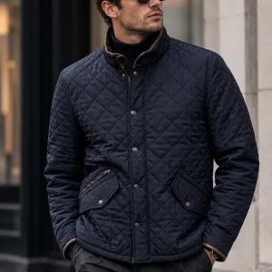 Куртка стеганная Barbour Men's Powell Polarquilt Jacket size XL, XXL
