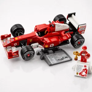 Конструктор Icons – Ferrari F2004 & Michael Schumacher (11375) | 735 деталей | сумісний з LEGO