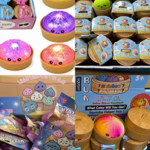 ‼️ Антистресс Дітячий Іграшка Squishy Dumpling сюрприз дитяча іграшка тренд 2026, іграшка сюрприз булочка squishy Dumpling сквіш пельмень ‼️