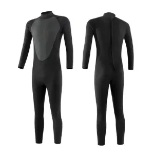 Гідрокостюм гидрокостюм чорний 3мм розміри L-XL, Xl-2XL, 3XL-4XL