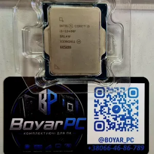 Процесор Intel Core i5-12400F (LGA 1700, Tray version)