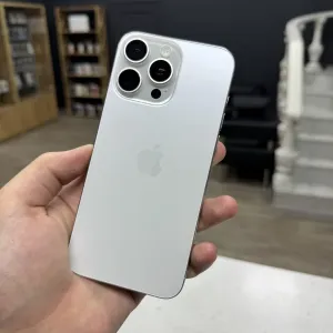 iPhone 15 Pro Max 256gb White Titanium Neverlock з Гарантією!