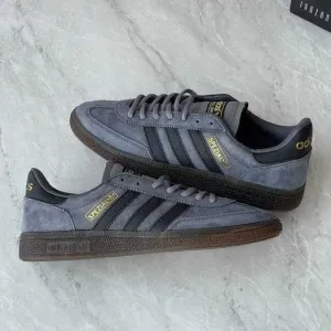 Кросівки Adidas Spezial Grey Black Brown premium | Кроссовки Адидас чоловічі жіночі