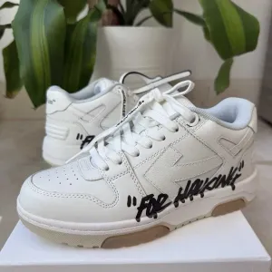 Кросівочки Off-White Out Of Office For Walking White/Black офф вайт