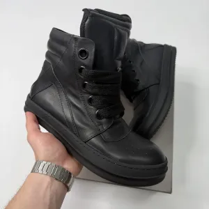 Нові Rick Owens Geobasket Jumbo Leather Sneakers/38-45/Преміум якість!