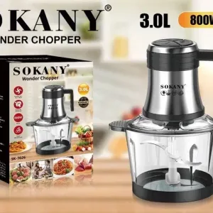 Подрібнювач кухонний Sokany SK-7026 3 л 800 Вт